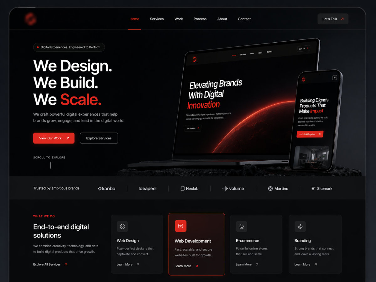 Web Development Showcase